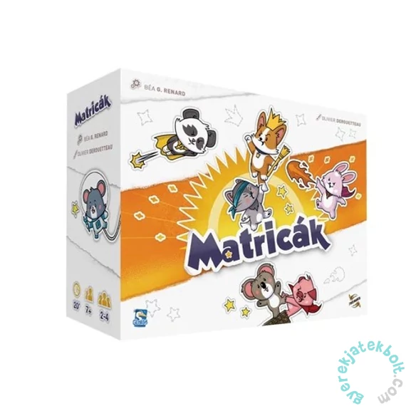Matricák társasjáték (TME10001)