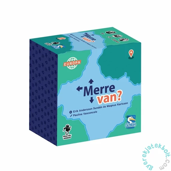 Merre van? - Európa társasjáték (FRJ10001)