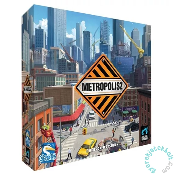 Metropolisz társasjáték (ARW10001)