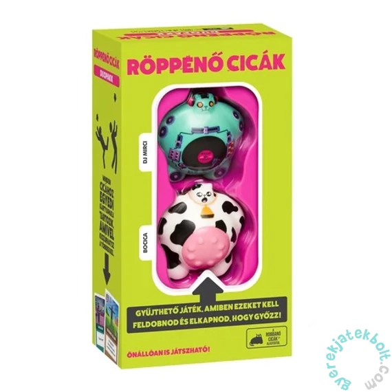 Röppenő cicák Duopakk - Bocica és Dj Mirci társasjáték (EXP10014)