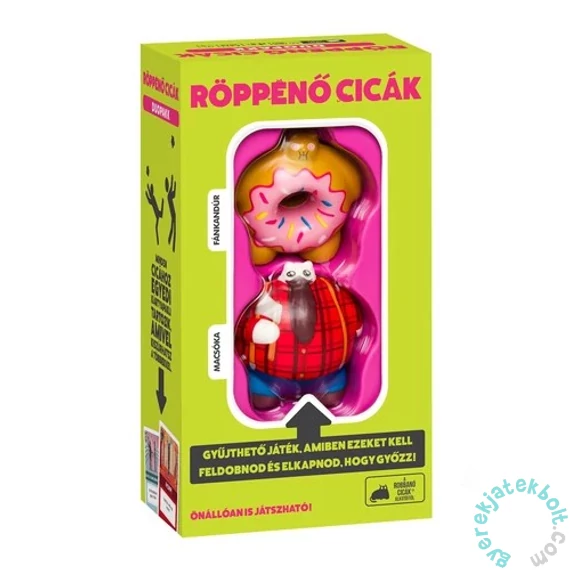 Röppenő cicák Duopakk - Macsóka és Fánkandúr társasjáték (EXP10015)