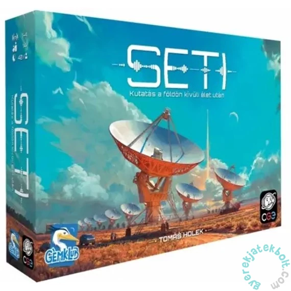 SETI - Kutatás a földön kívüli élet után társasjáték (CZE32278)