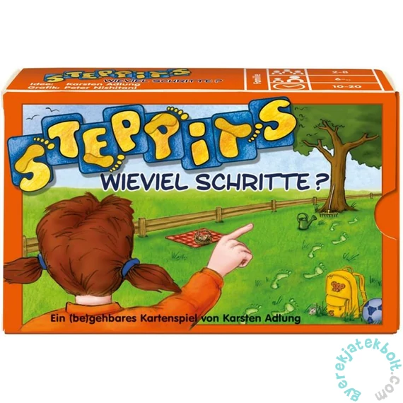 Steppits - Milyen messze van a cél? kártyajáték (ADL10640)