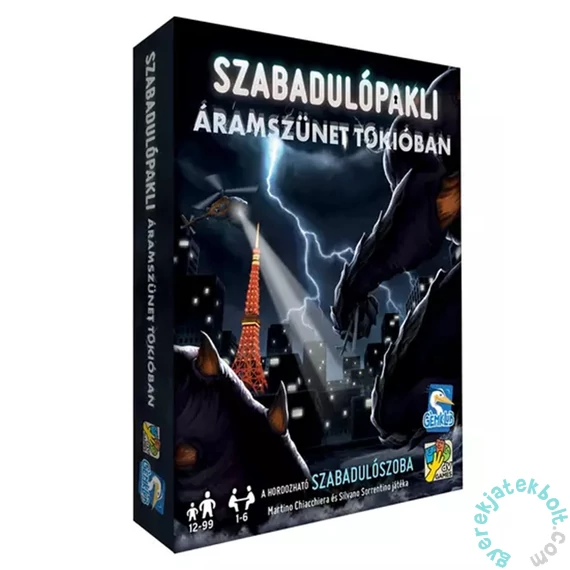 Szabadulópakli - Áramszünet Tokióban társasjáték (DAV34152)