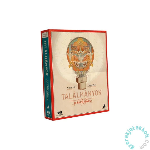 Találmányok - Az ötletek fejlődése társasjáték (DEL34761)