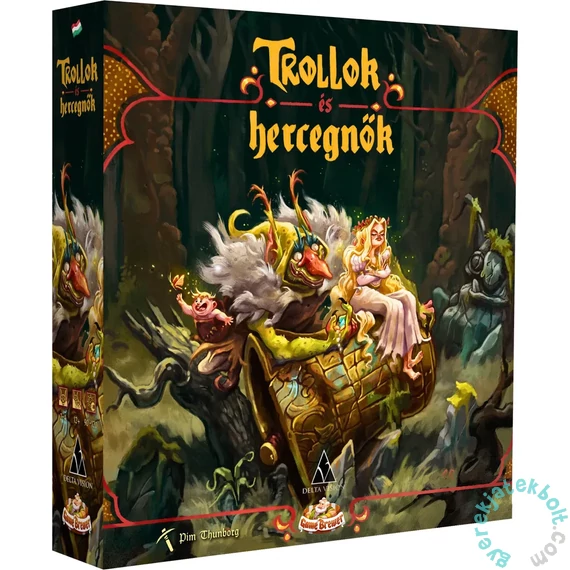 Trollok és hercegnők társasjáték (DEL34770)