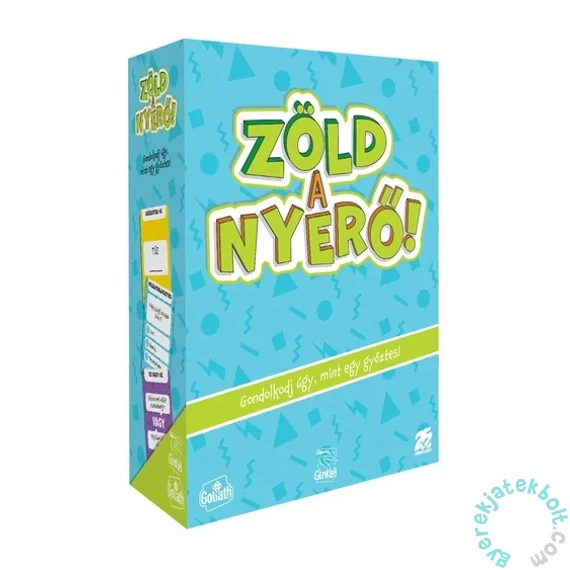 Zöld a nyerő társasjáték (LDG10038)