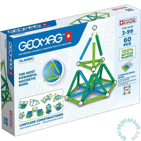 Geomag Classic Green Line 60 db mágneses építőjáték