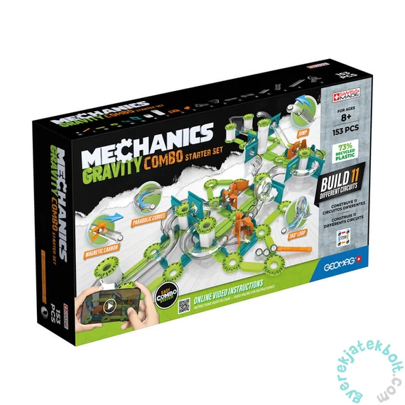 Geomag Mechanics Gravity Recycled 153 db-os mágneses kezdőszett (GMG00757)