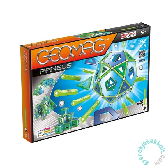 Geomag Panels - 192 db-os mágneses építőjáték készlet