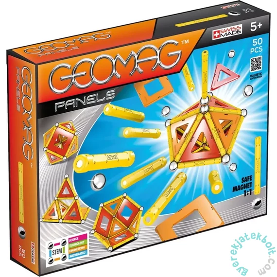 Geomag Panels 50 db-os mágneses építőjáték készlet