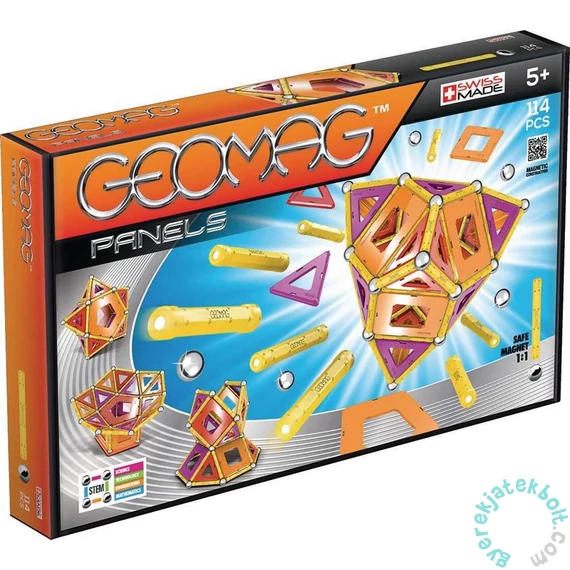 Geomag Panels 114 db-os mágneses építőjáték készlet (GMG00463)