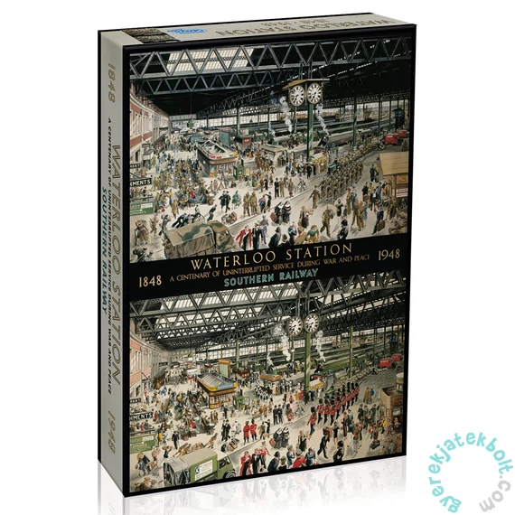 Gibsons 1000 db-os puzzle - Waterloo Station (G604)