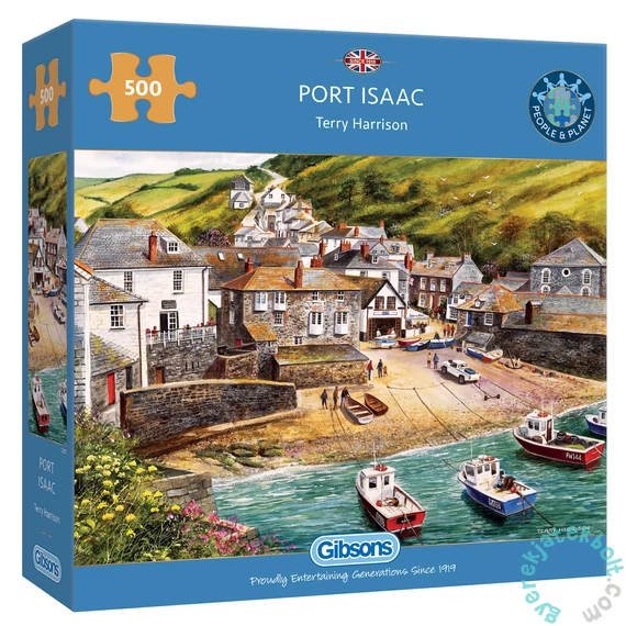 Gibsons 500 db-os puzzle - Port Isaac (G892)