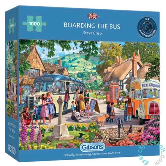 Gibsons 1000 db-os puzzle - Boarding the Bus (G6353)