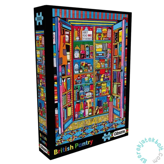 Gibsons 1000 db-os puzzle - British Pantry (G7187)