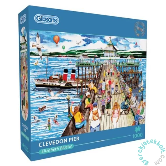 Gibsons 1000 db-os puzzle - Clevedon Pier (G6412)