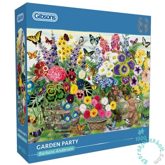 Gibsons 1000 db-os puzzle - Garden Party (G6459)
