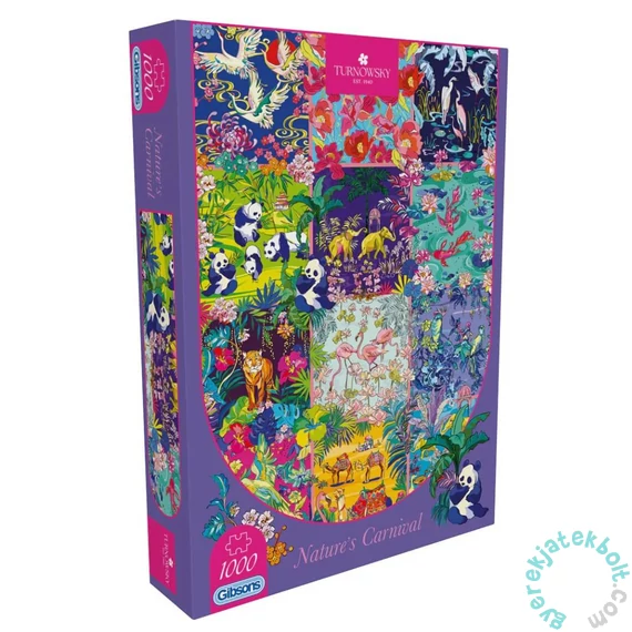 Gibsons 1000 db-os puzzle - HoT - Nature's Carnival (G7171)