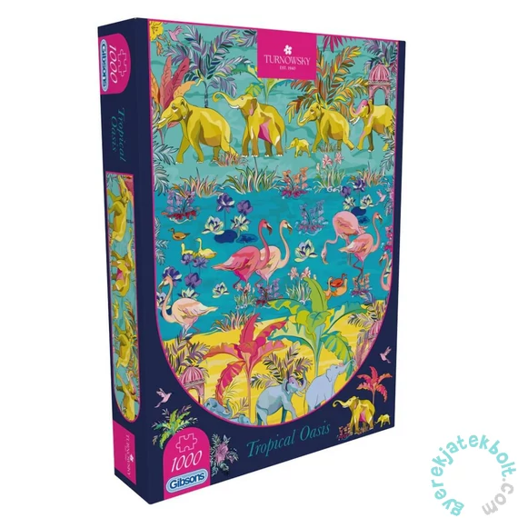 Gibsons 1000 db-os puzzle - HoT - Tropical Oasis (G7172)