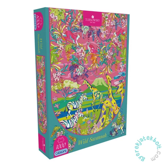 Gibsons 1000 db-os puzzle - HoT - Wild Savannah (G7173)