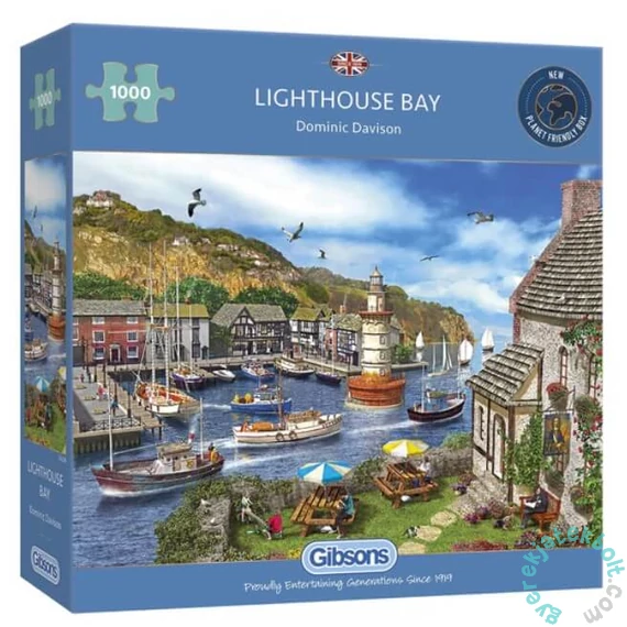 Gibsons 1000 db-os puzzle - Lighthouse Bay (G6285)