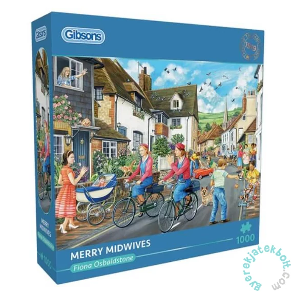 Gibsons 1000 db-os puzzle - Merry Midwives (G6401)