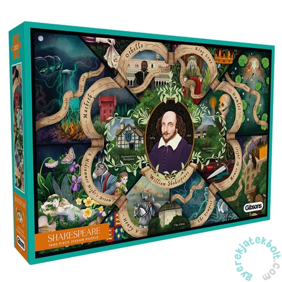 Gibsons 1000 db-os puzzle - Shakespeare (G7170)