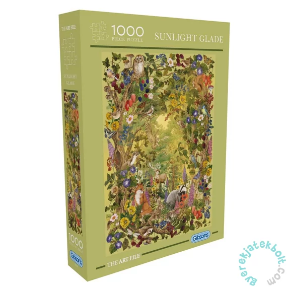 Gibsons 1000 db-os puzzle - The Art File Sunlight Glade (G7225)