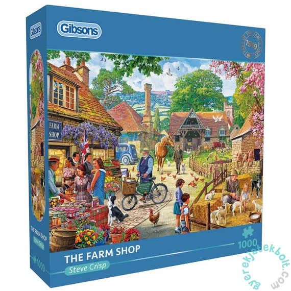 Gibsons 1000 db-os puzzle - The Farm Shop (G6458)