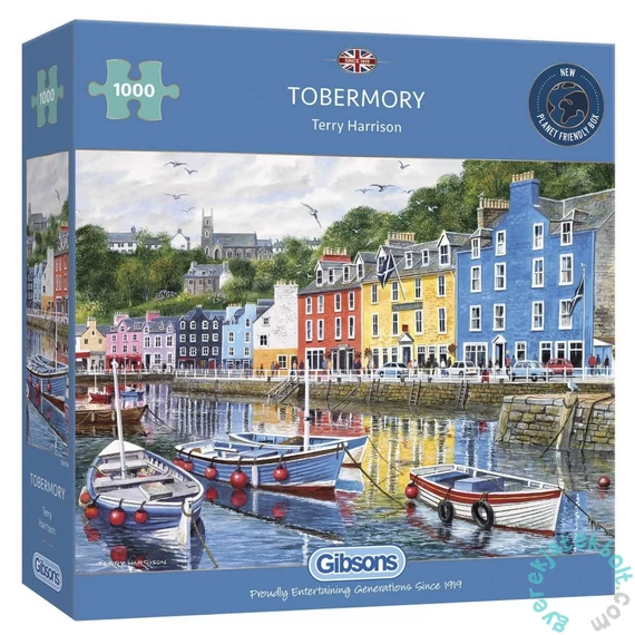 Gibsons 1000 db-os puzzle - Tobermory (G6058)