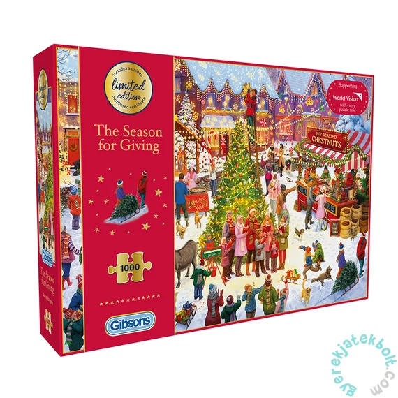 Gibsons 1000 db-os puzzle - The Season for Giving (G2025)