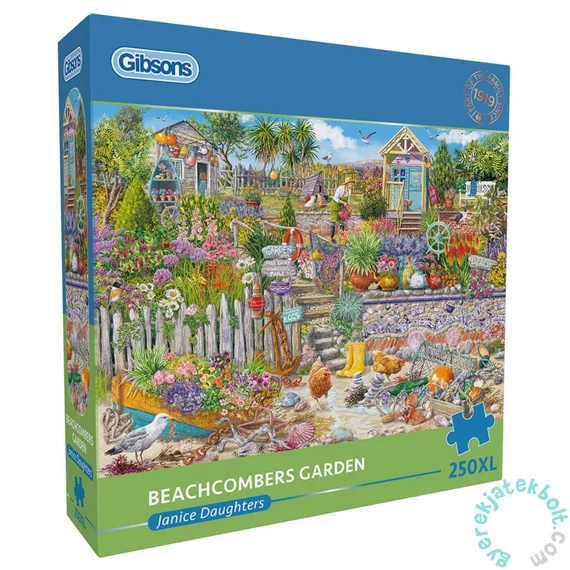 Gibsons 250 db-os XXL puzzle - Beachcombers Garden (G2734)