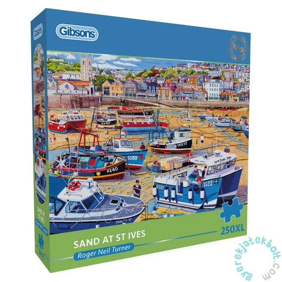 Gibsons 250 db-os XXL puzzle - Sand at St Ives (G2736)