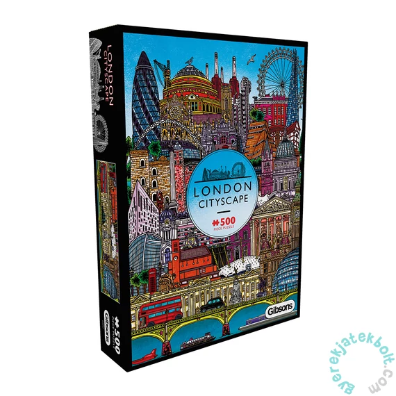 Gibsons 500 db-os puzzle - London Cityscape (G3447)