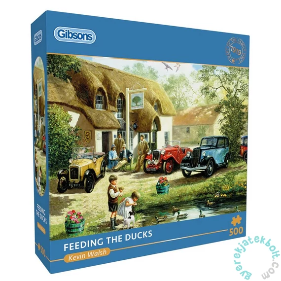 Gibsons 500 db-os puzzle - Feeding the Ducks (G3167)