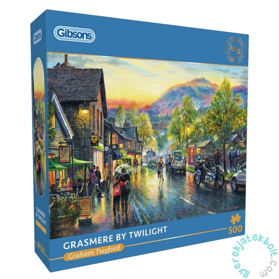 Gibsons 500 db-os puzzle - Grasmere by Twilight (G3177)