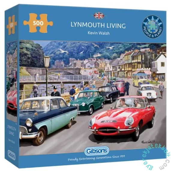 Gibsons 500 db-os puzzle - Lynmouth Living (G3151)