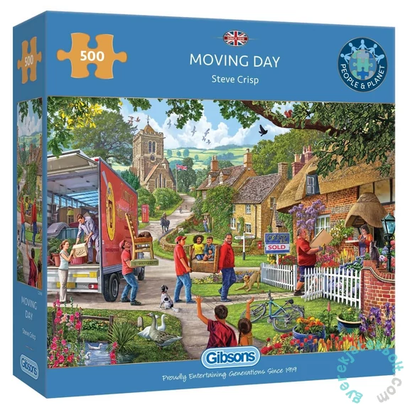 Gibsons 500 db-os puzzle - Moving Day (G3148)