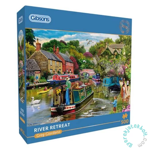 Gibsons 500 db-os puzzle - River Retreat (G3170)