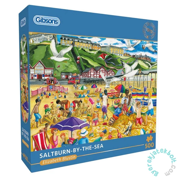 Gibsons 500 db-os puzzle - Saltburn-by-the-Sea (G3162)