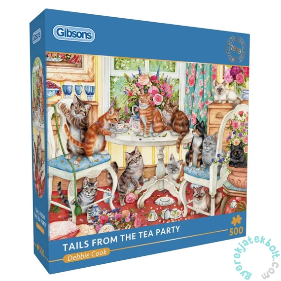 Gibsons 500 db-os puzzle - Tails from the Tea Party (G3176)
