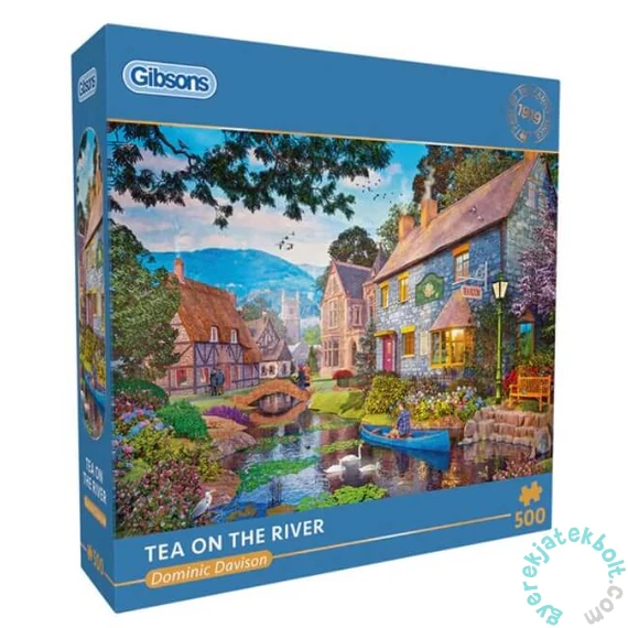 Gibsons 500 db-os puzzle - Tea on the River (G3171)