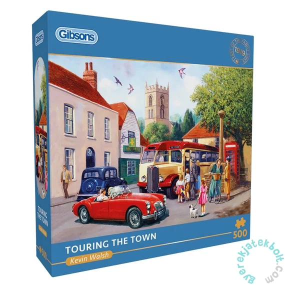 Gibsons 500 db-os puzzle - Touring the Town (G3172)