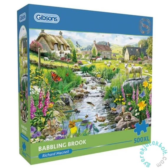 Gibsons 500 db-os XL puzzle - Babbling Brook (G3572)