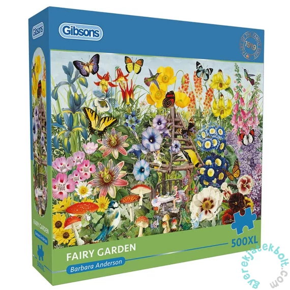 Gibsons 500 db-os XL puzzle - Fairy Garden (G3567)