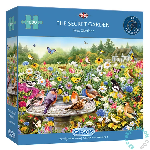 Gibsons 1000 db-os puzzle - The Secret Garden (G6183)
