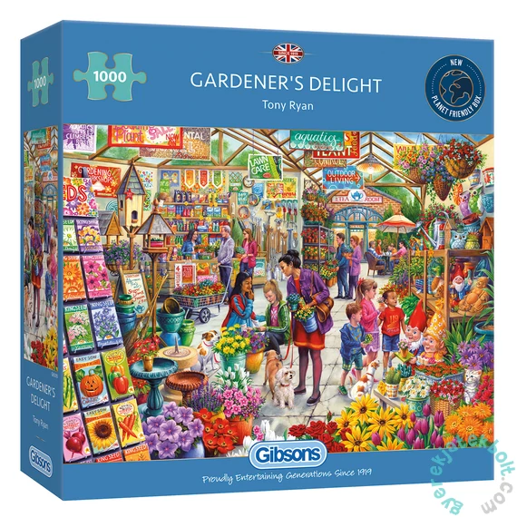 Gibsons 1000 db-os puzzle - Gardeners Delight (G6305)