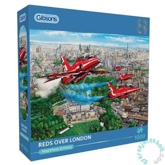 Gibsons 1000 db-os puzzle - Reds Over London (G6335)