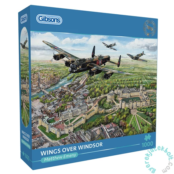 Gibsons 1000 db-os puzzle - Wings Over Windsor (G6356)